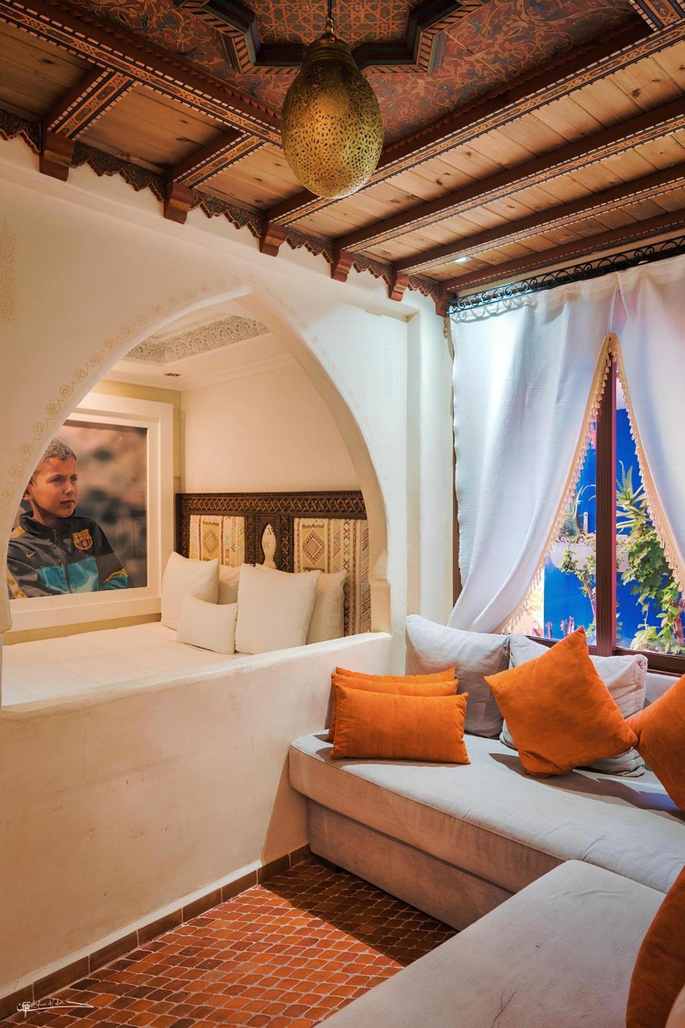 Riad Hicham Чефчауен Екстериор снимка